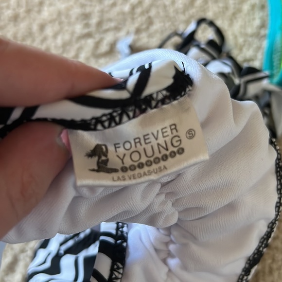 Bundle of Forever Young Bikini Bottoms Size Small - Picture 3 of 4